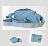 GAMMA PHI DELTA MESSENGER BAG WITH CARD HOLDER "GPD"