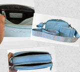 GAMMA PHI DELTA MESSENGER BAG WITH CARD HOLDER "GPD"