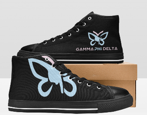 GAMMA PHI DELTA BUTTERFLY GYM SHOES "GPD"