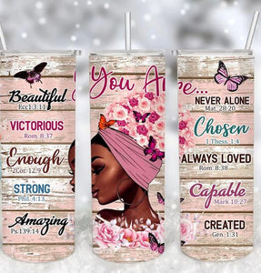 "YOU ARE BEAUTIFUL TUMBLER" COLLECTION